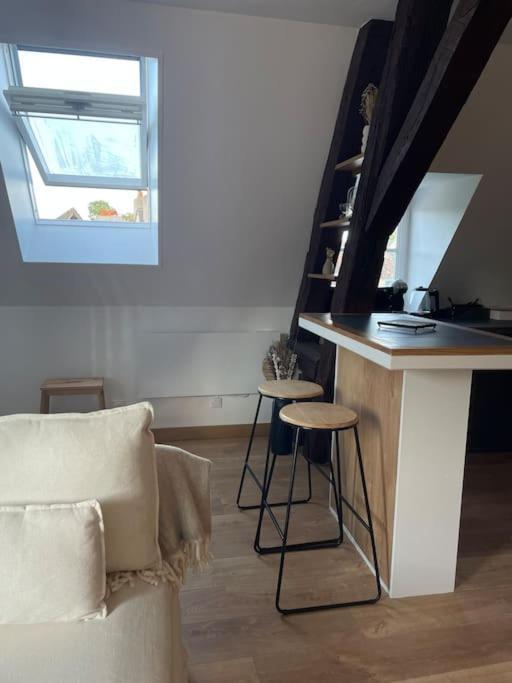 沙特尔Duplex Bord De L'Eure - Parking Inclus - Jolie Vue Sur La Cathedrale公寓 外观 照片