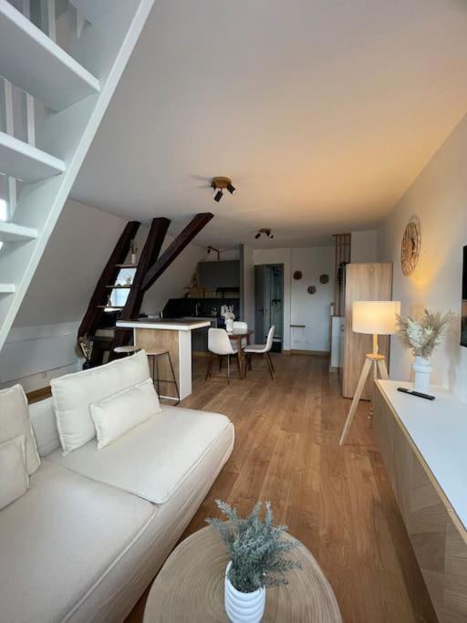沙特尔Duplex Bord De L'Eure - Parking Inclus - Jolie Vue Sur La Cathedrale公寓 外观 照片